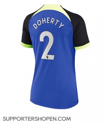 Tottenham Hotspur Matt Doherty #2 Borta Matchtröja Dam 2022-23 Kortärmad